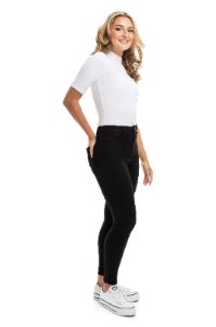 Better Butter High-Rise Skinny in Black sold by 1822 Denim