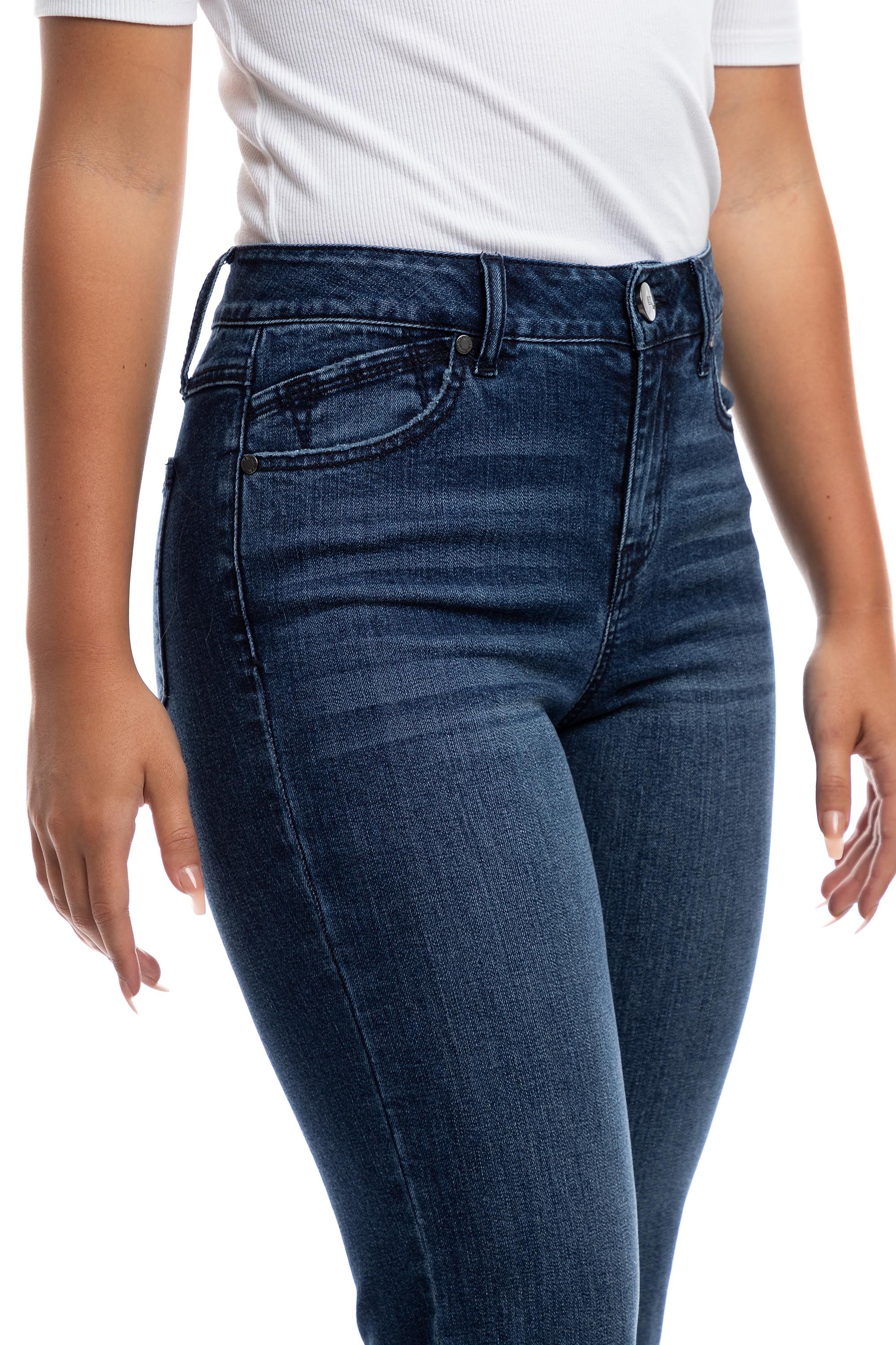 Classic 27" High-Rise Tencel Demi Boot In Grayden sold by 1822 Denim product image thumbnail 4