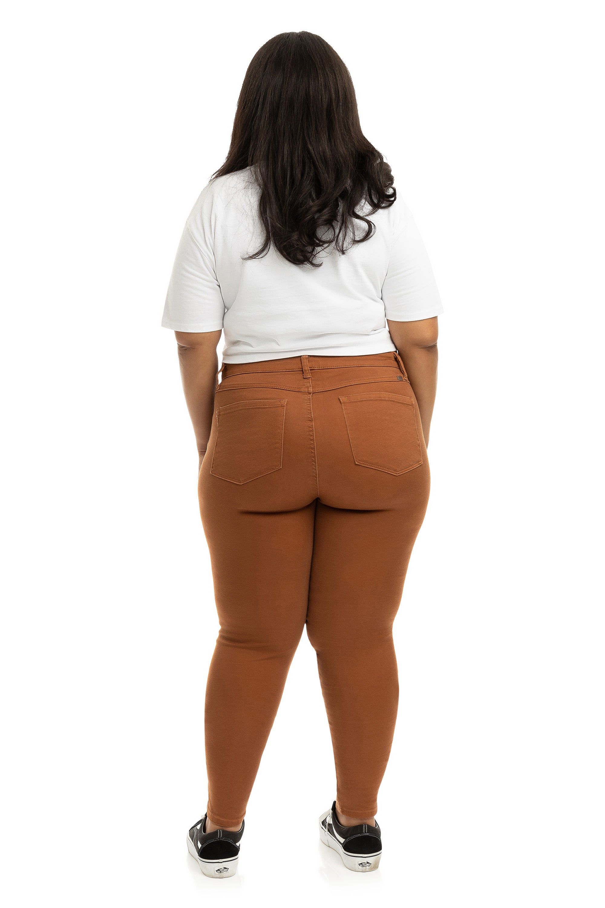 Plus 30" High-Rise Butter Skinny In Argan sold by 1822 Denim product image thumbnail 3