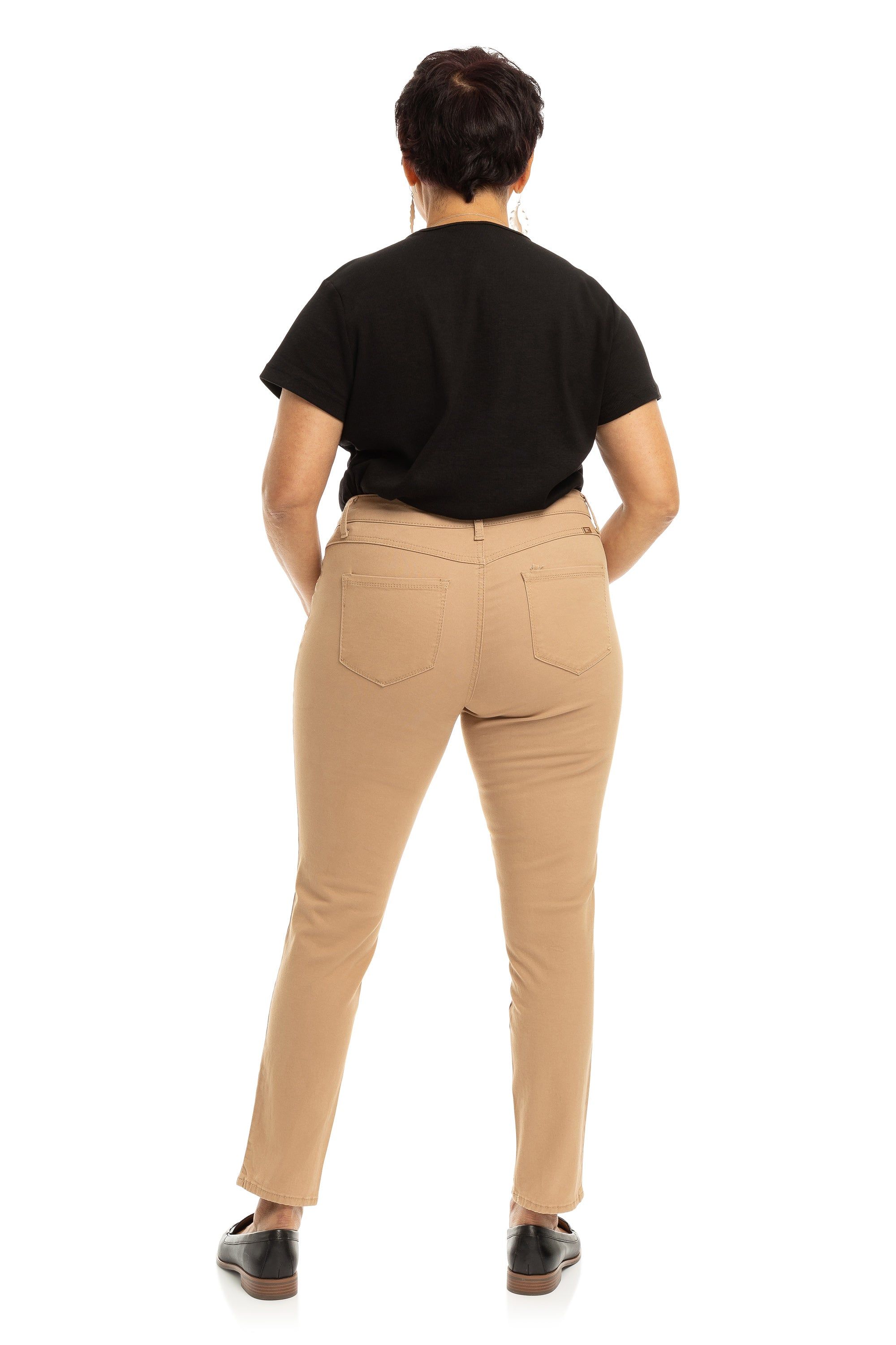 Curvy Twill Ankle Skinny in Cider sold by 1822 Denim product image thumbnail 2