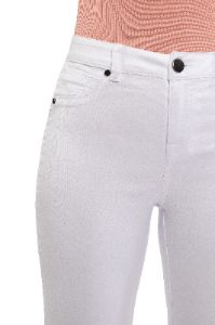 Butter Ankle Skinny in Wynter White sold by 1822 Denim