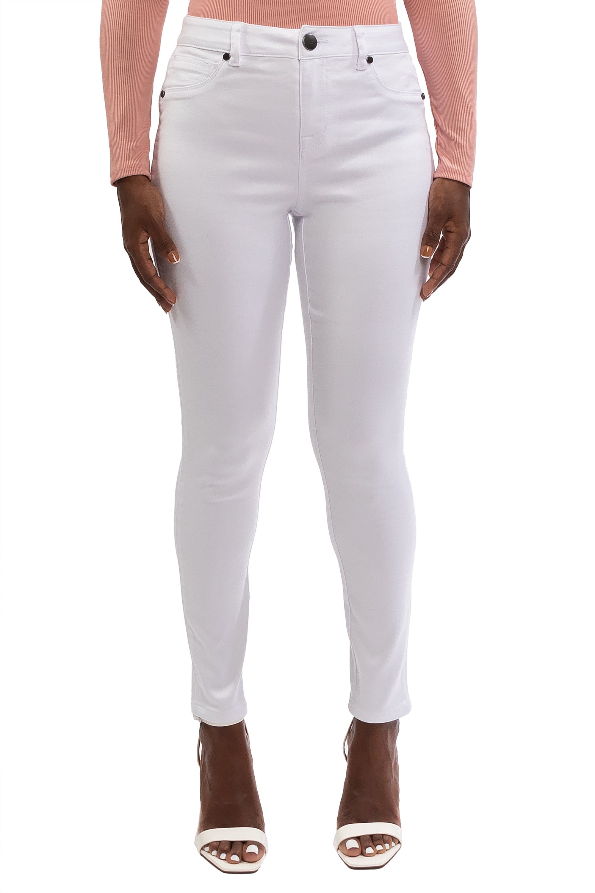 Butter Ankle Skinny in Wynter White sold by 1822 Denim product image thumbnail 5
