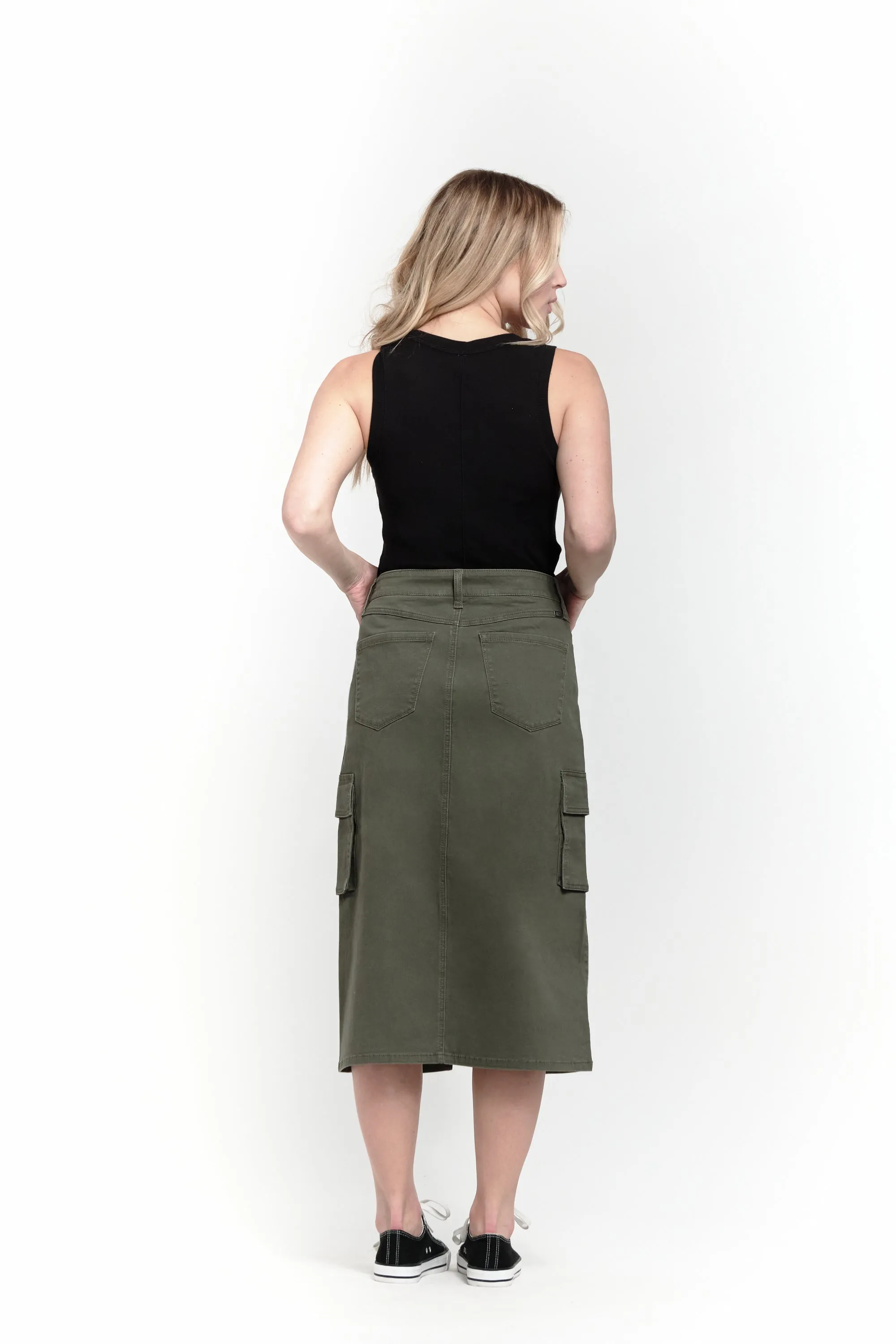 Utility Skirt in Kasey sold by 1822 Denim product image thumbnail 2
