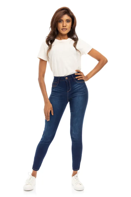 Butter Ankle Skinny In Wynter Lennox sold by 1822 Denim
