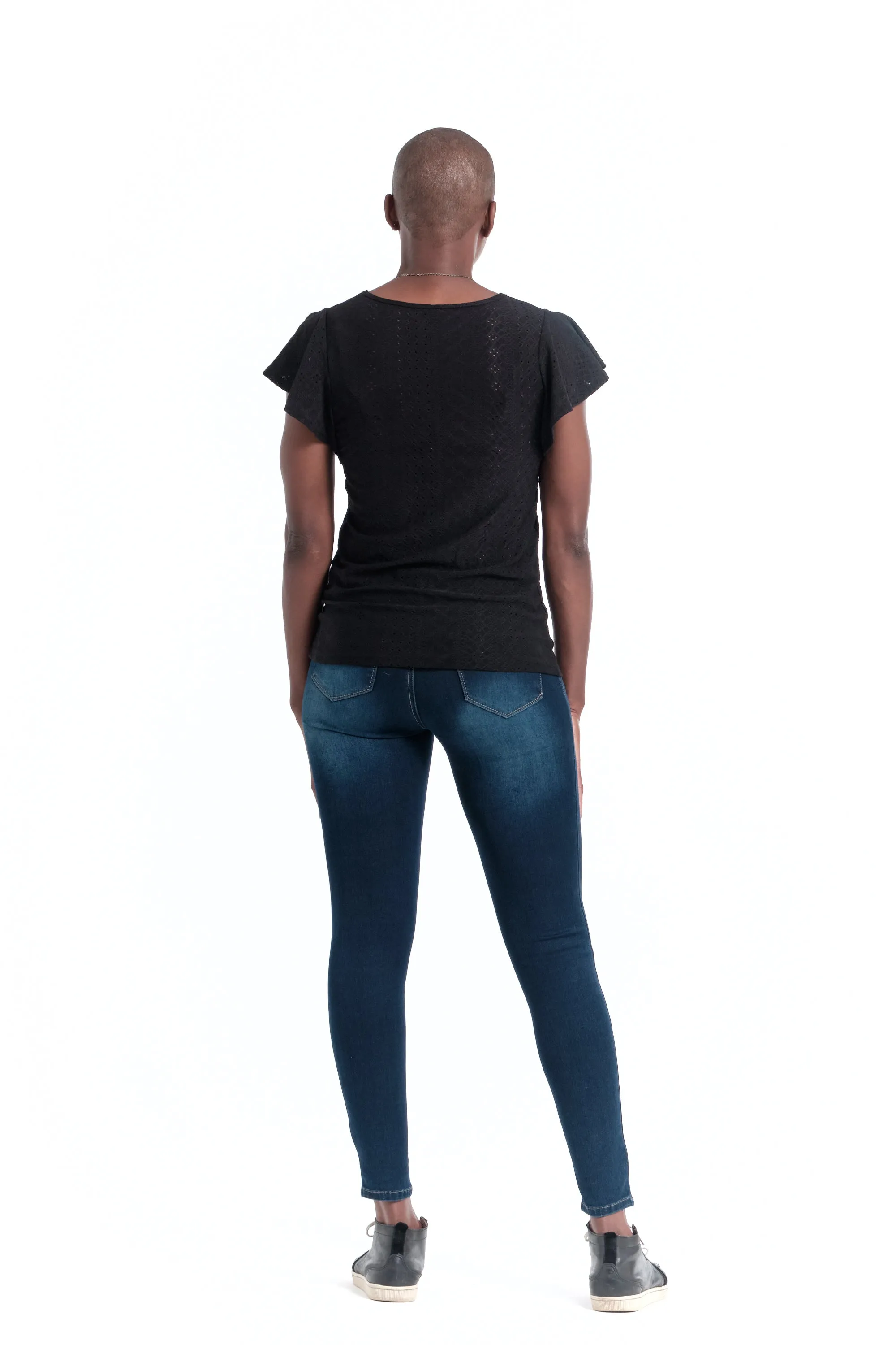 Ava Long Butter Skinny in Raquel sold by 1822 Denim product image thumbnail 3