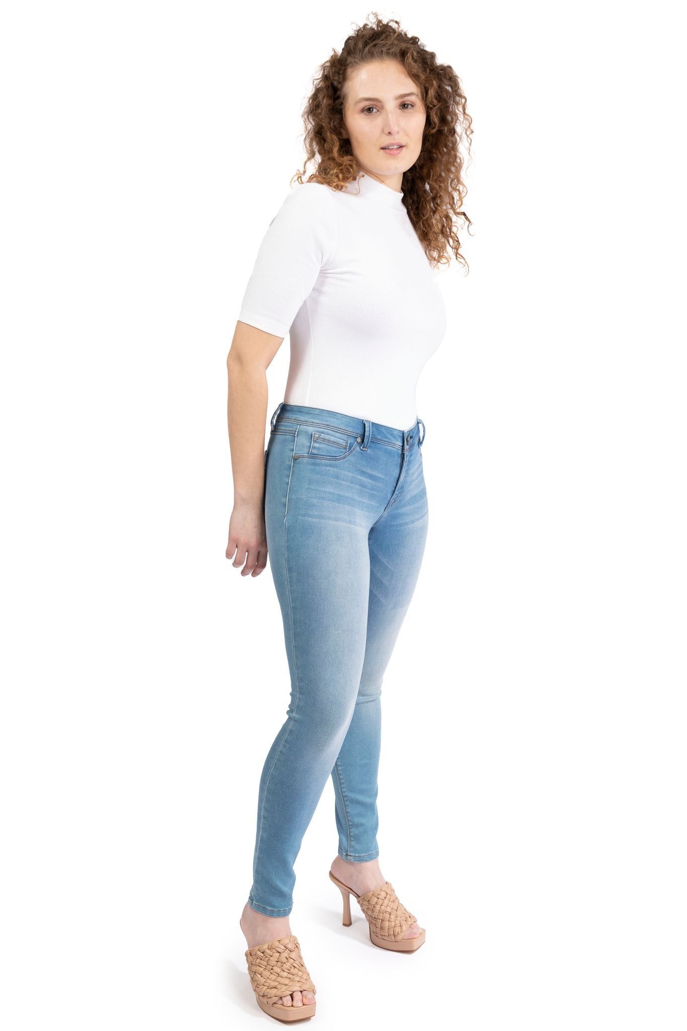 Butter Mid-Rise Skinny In Wynter Mojave *New Fit* sold by 1822 Denim product image thumbnail 5