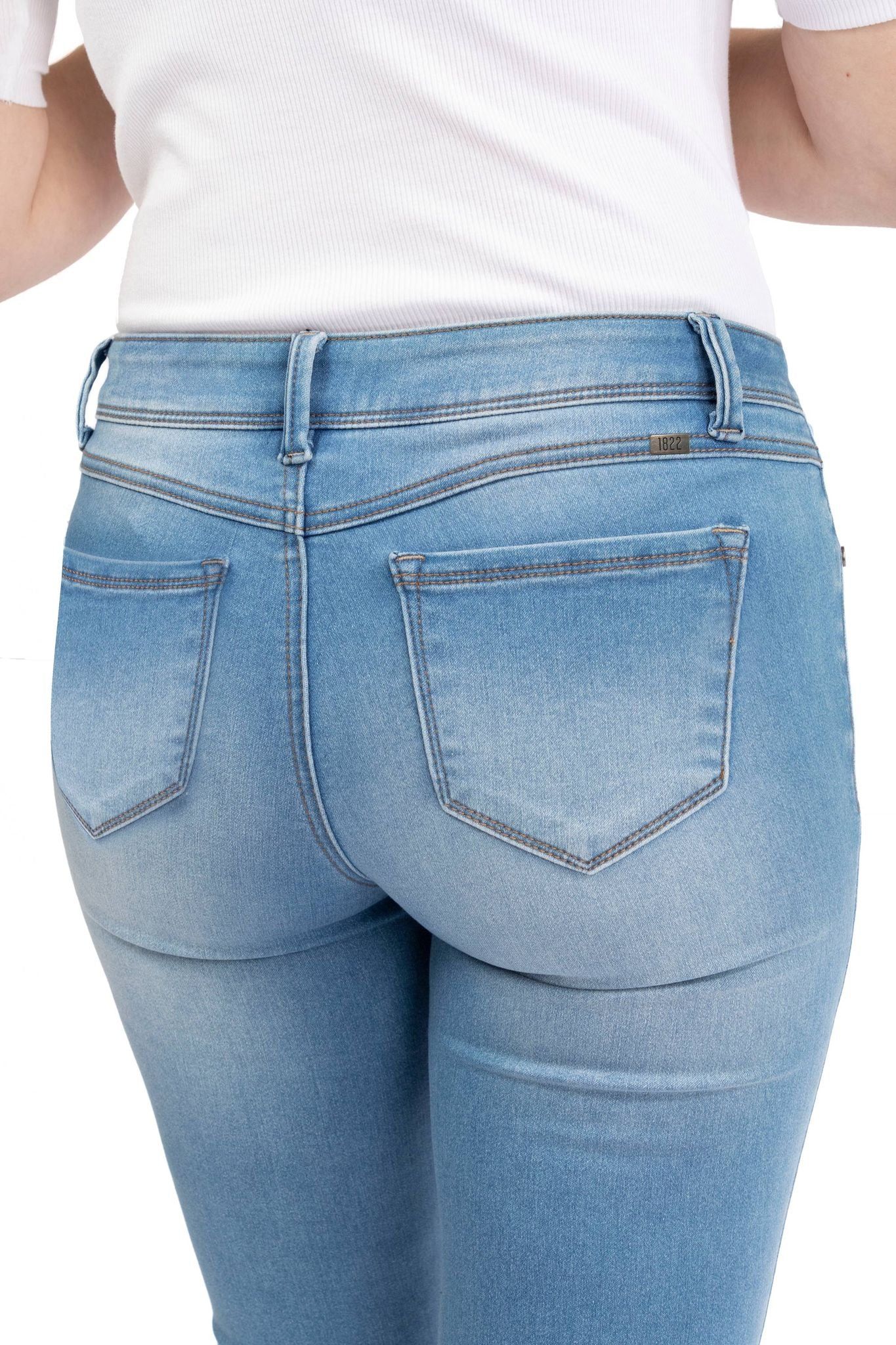 Butter Mid-Rise Skinny In Wynter Mojave *New Fit* sold by 1822 Denim product image thumbnail 4