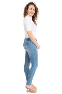 Classic 30" Mid-Rise Butter Ankle Skinny In Wynter Mojave *New Fit* sold by 1822 Denim