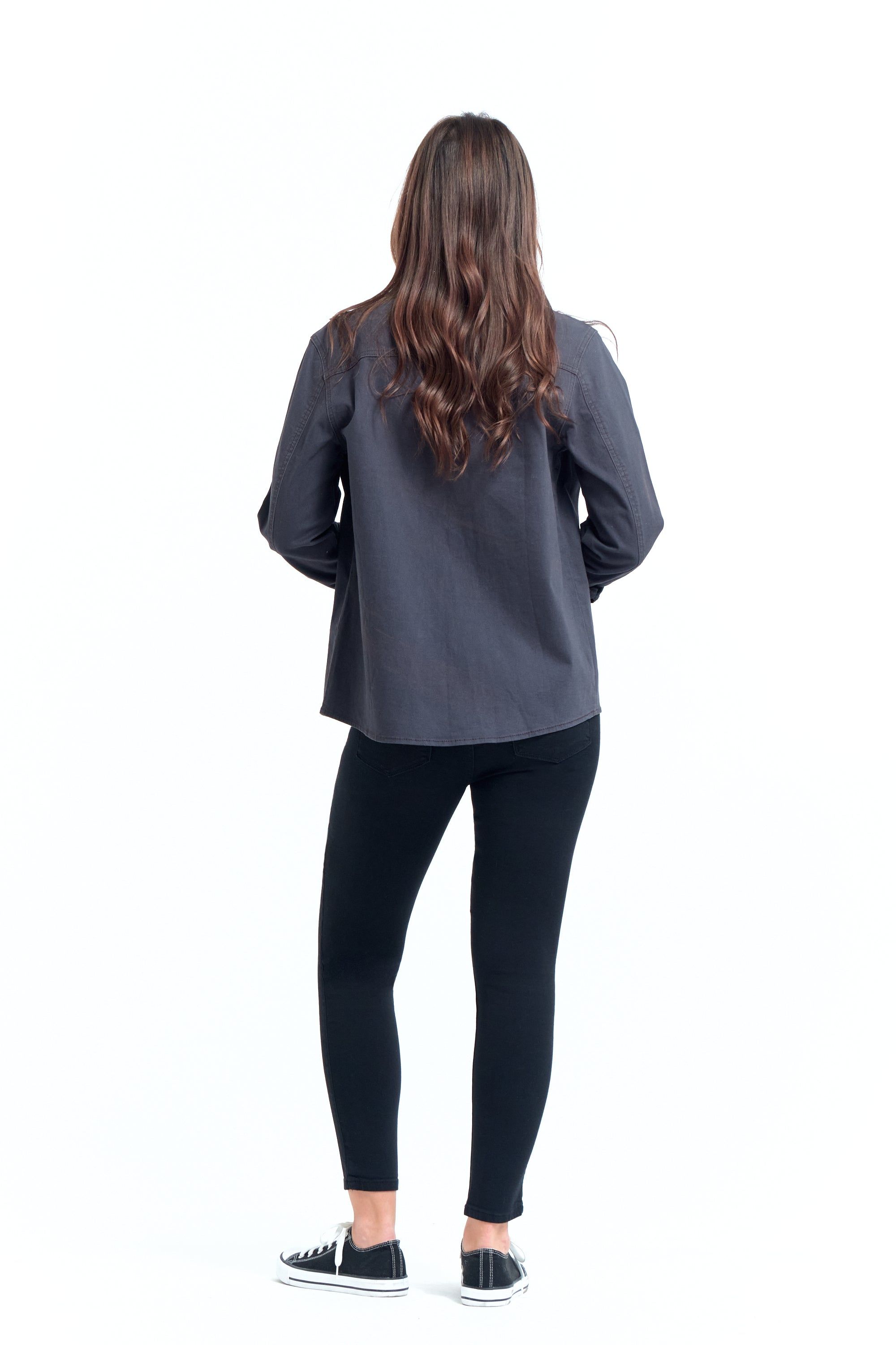 Classic Utility Jacket In Magnet sold by 1822 Denim product image thumbnail 5