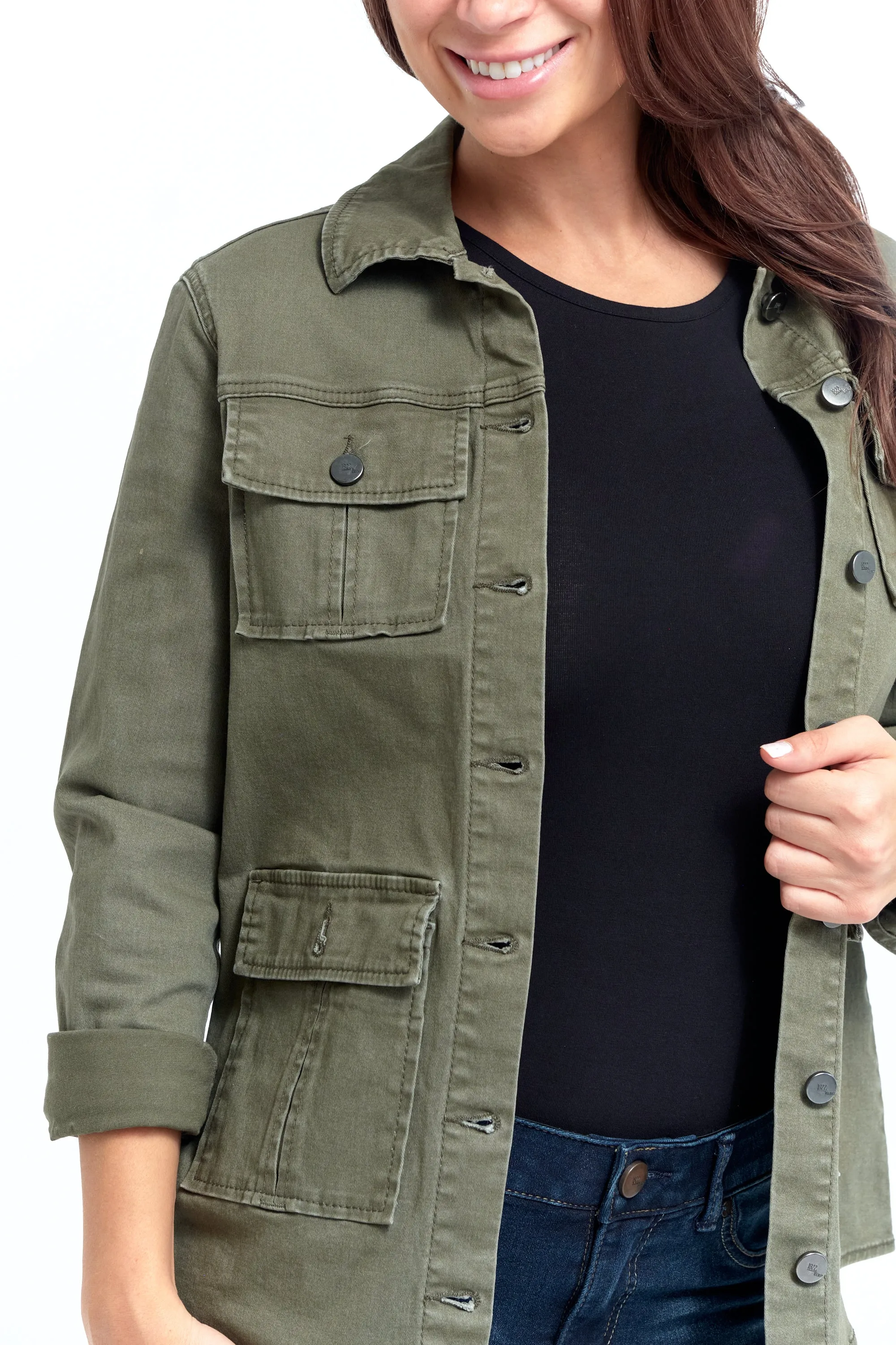 Utility Jacket In Kasey sold by 1822 Denim product image thumbnail 2