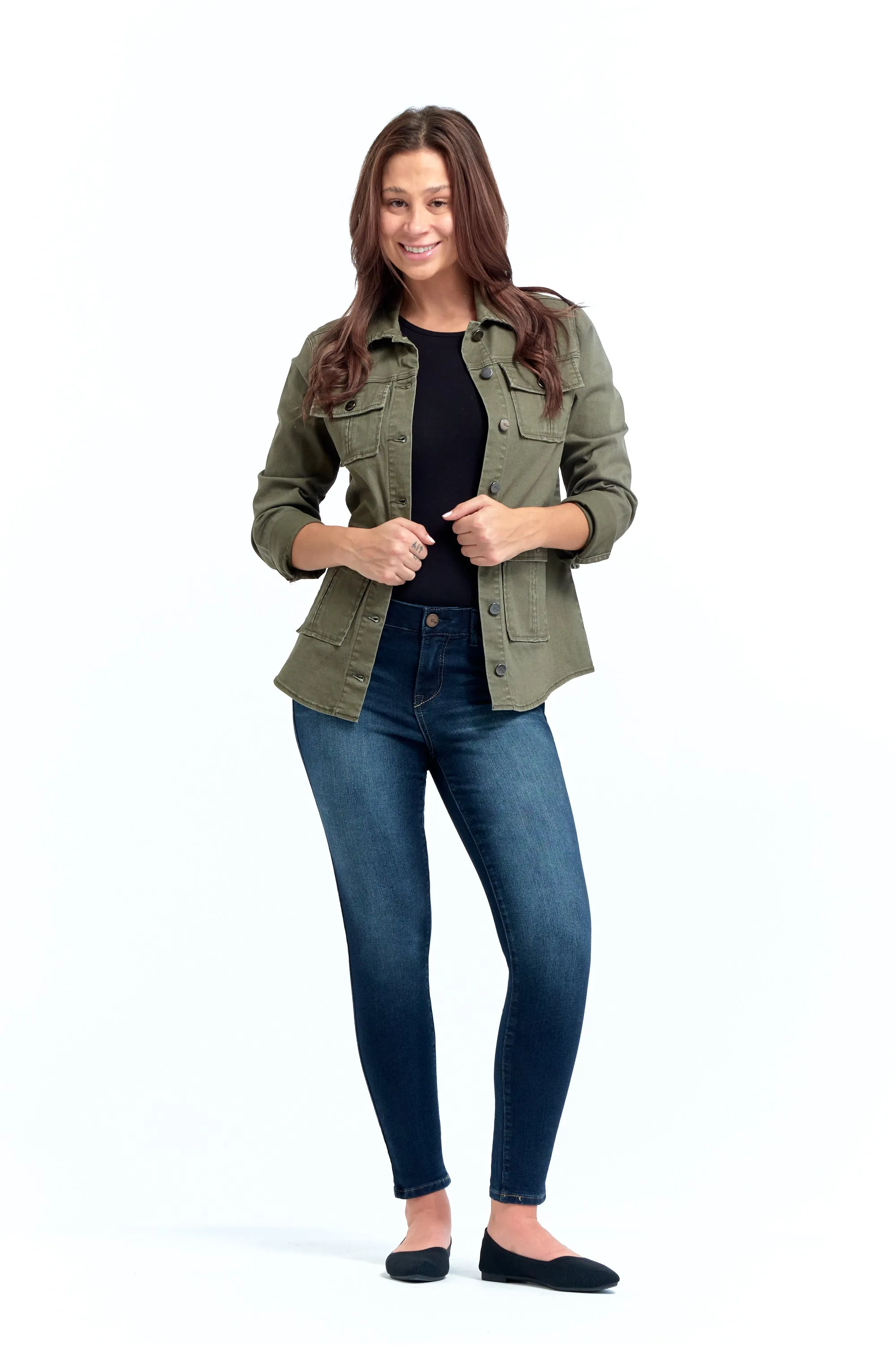Utility Jacket In Kasey sold by 1822 Denim product image thumbnail 4