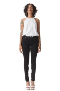 Tall 34" Butter Skinny In Wynter Black sold by 1822 Denim