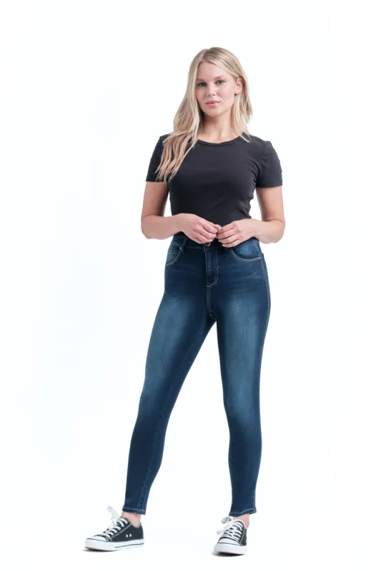 Gia Butter Ankle Skinny in Raquel sold by 1822 Denim