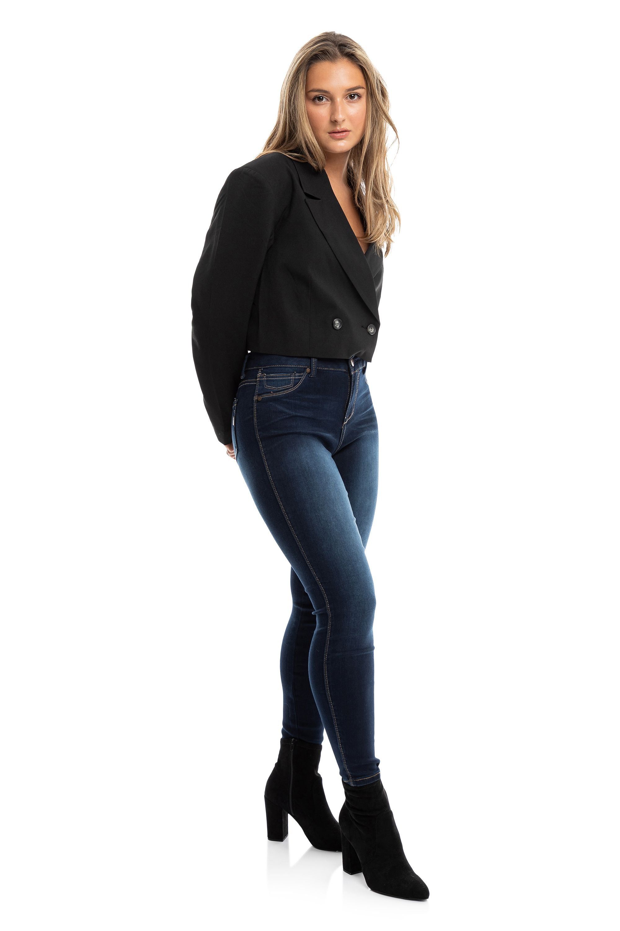 Butter Ankle Skinny In Wynter Raquel sold by 1822 Denim