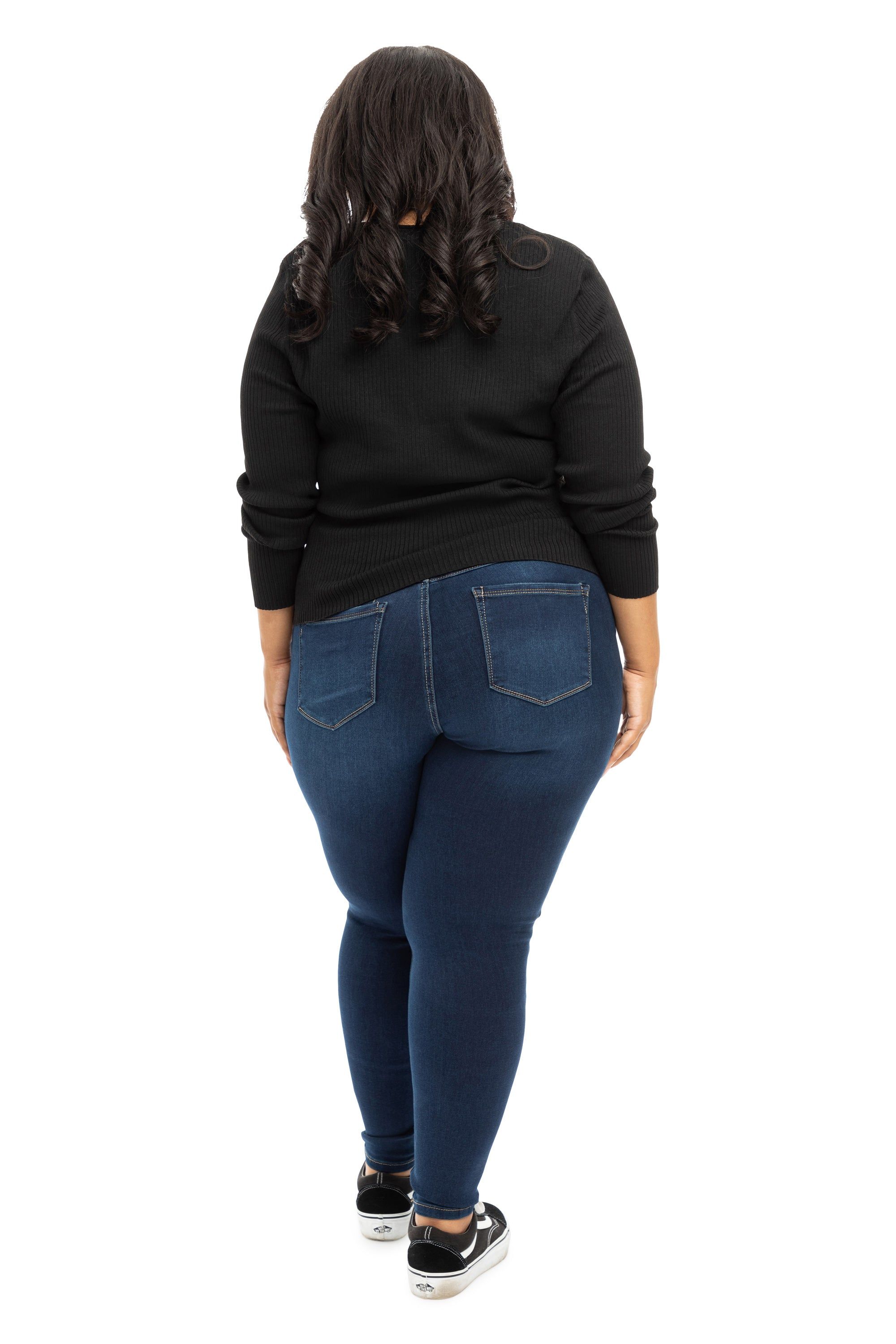 Plus 30" High-Rise Butter Ankle Skinny In Raquel sold by 1822 Denim product image thumbnail 3