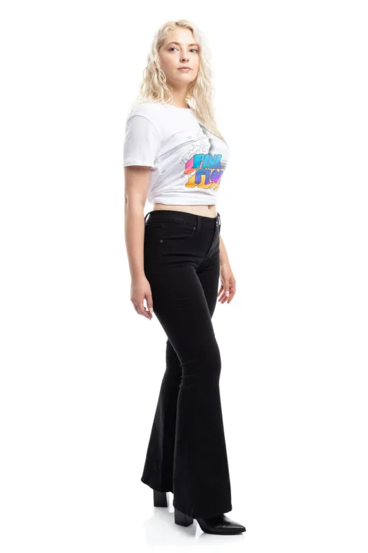Vintage Flare In Black sold by 1822 Denim