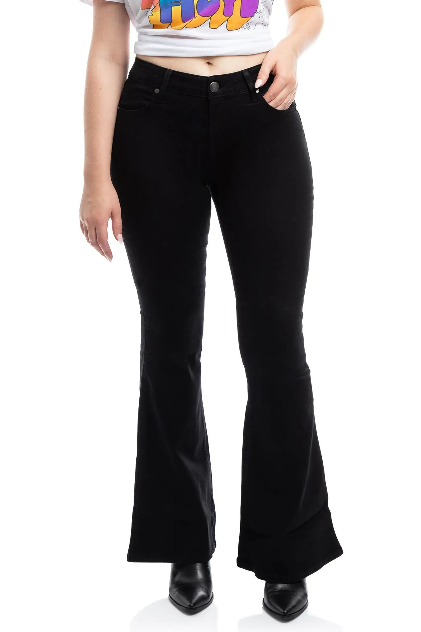 Vintage Flare In Black sold by 1822 Denim product image thumbnail 2