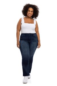 Plus Sheila Better Butter Slim Straight in Erica sold by 1822 Denim