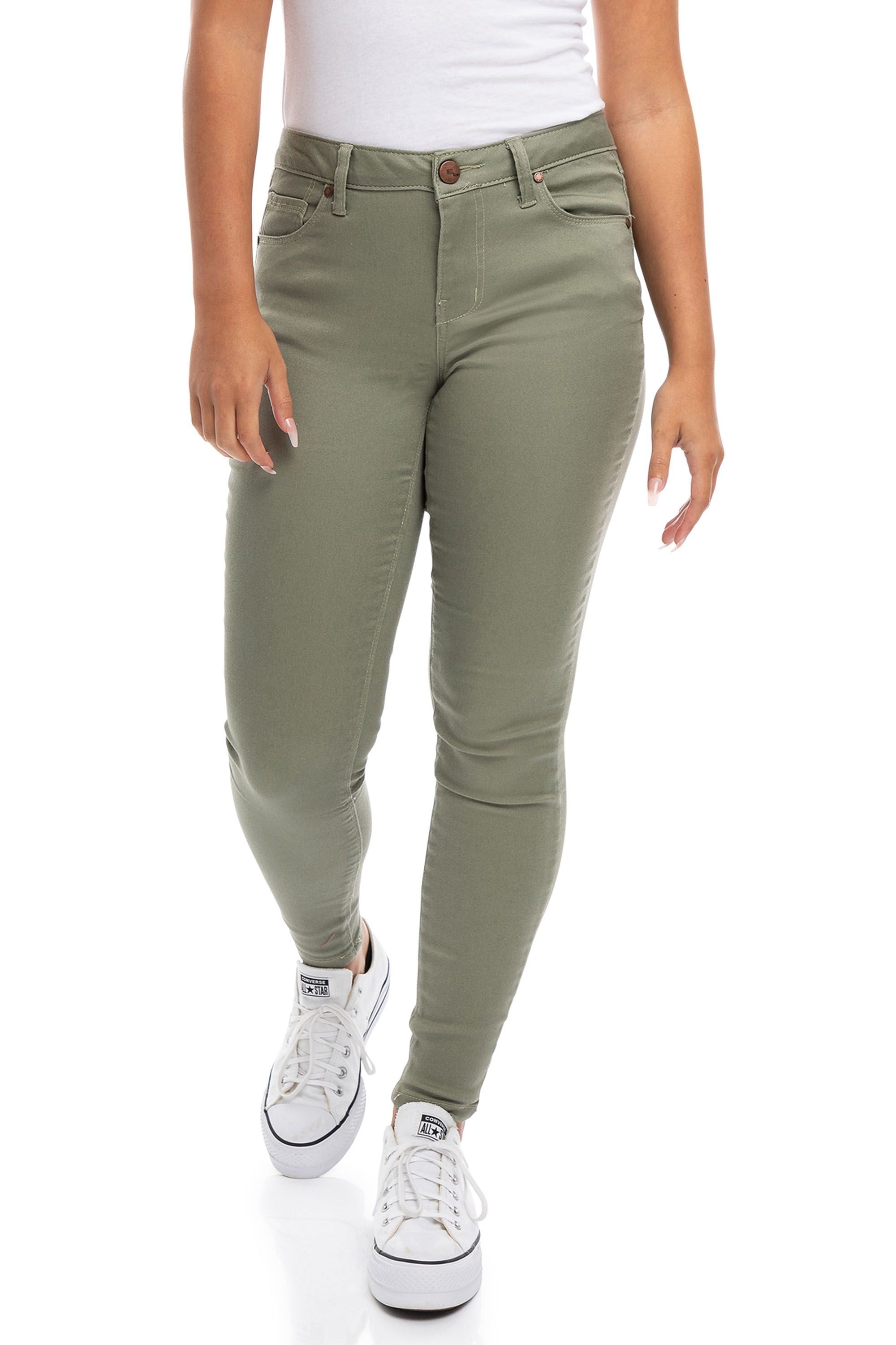 Classic 30" Mid-Rise Butter Skinny In Army Green sold by 1822 Denim product image thumbnail 3