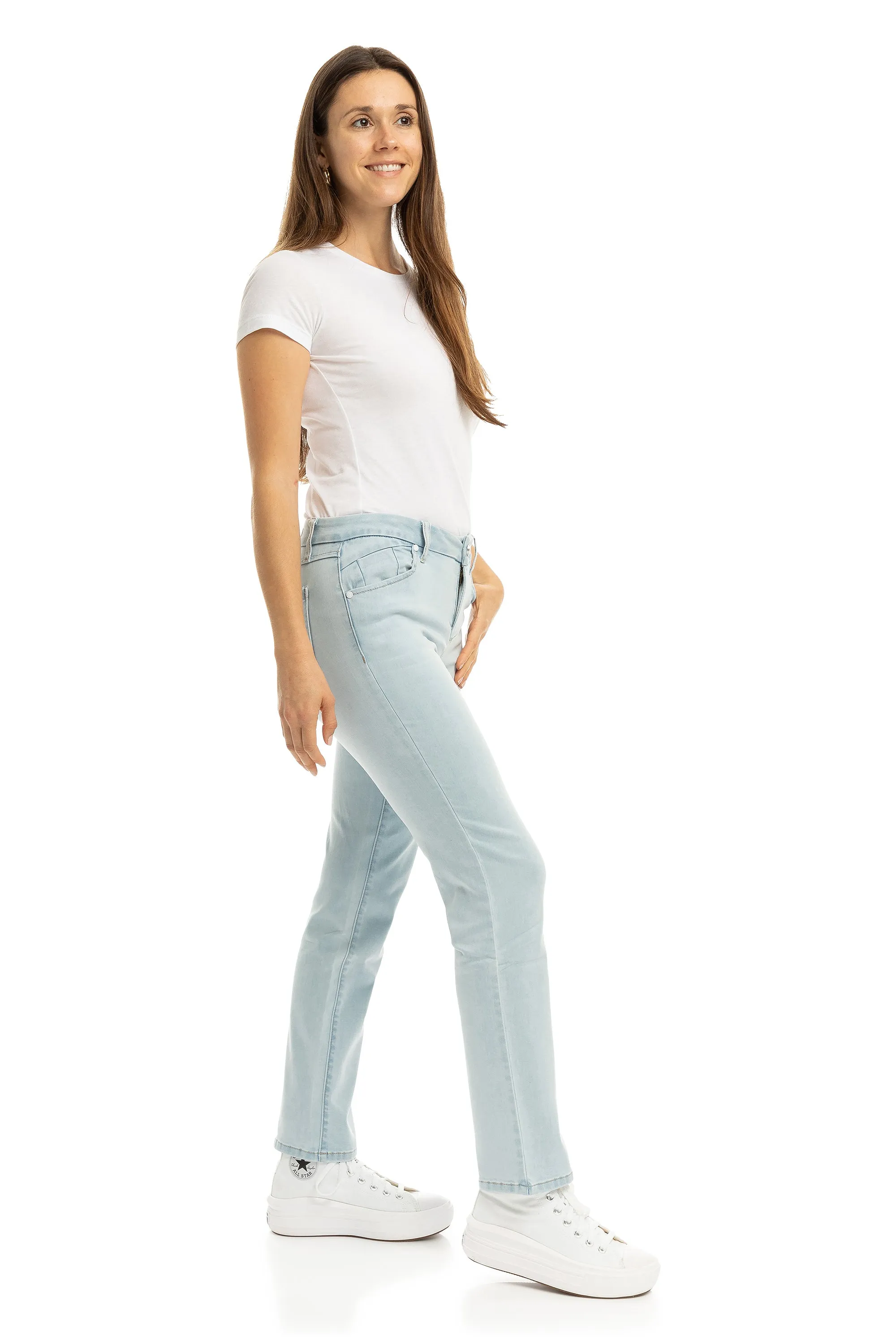 Sheila Better Butter Slim Straight in Samson sold by 1822 Denim product image thumbnail 2