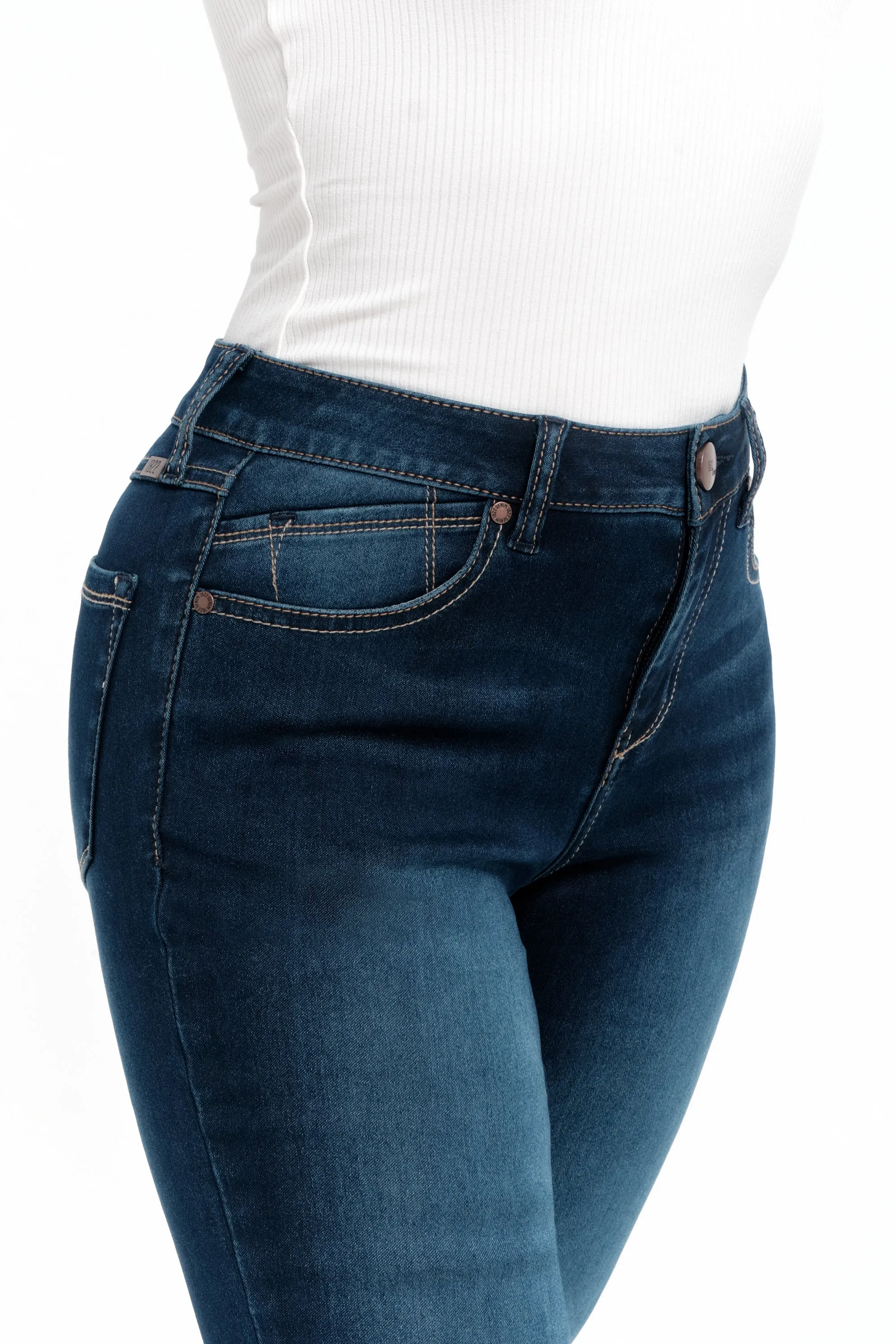 Ava Petite Butter Skinny in Raquel sold by 1822 Denim product image thumbnail 4