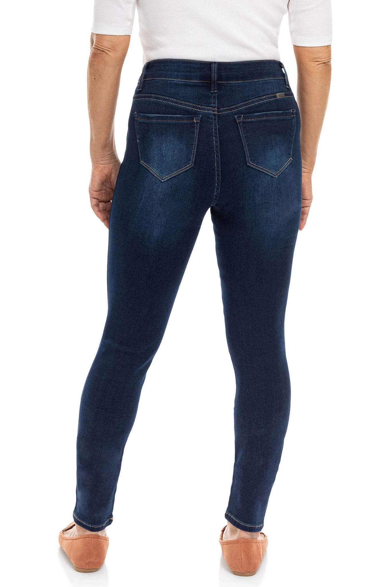 Petite 26" Butter Ankle Skinny Jeans In Wynter Raquel sold by 1822 Denim product image thumbnail 2