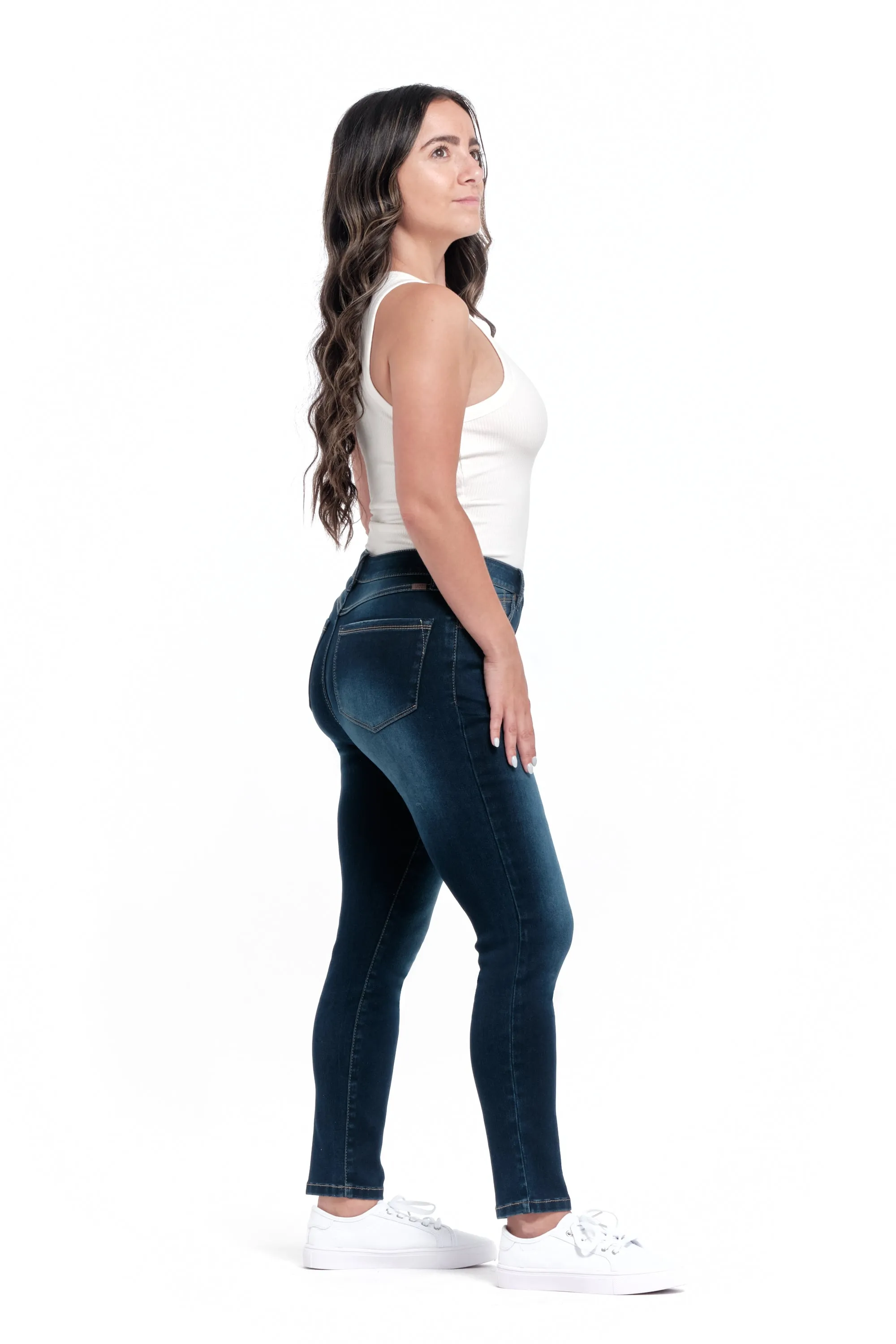 Ava Petite Butter Skinny in Raquel sold by 1822 Denim product image thumbnail 2