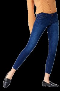 Butter Low-Rise Skinny In Wynter Lennox sold by 1822 Denim