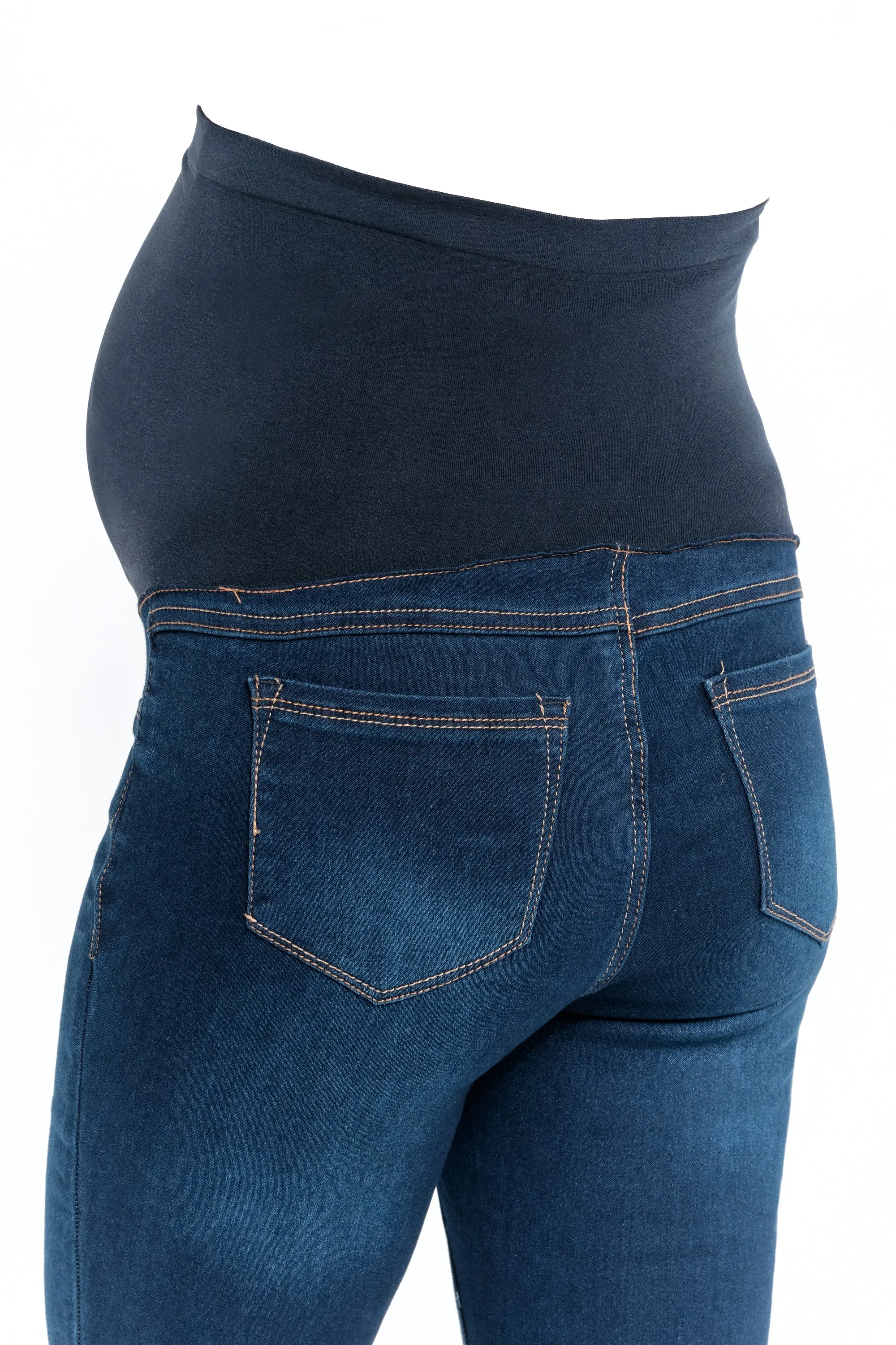 Maternity Butter Skinny w/ Bellyband in Lennox sold by 1822 Denim product image thumbnail 5