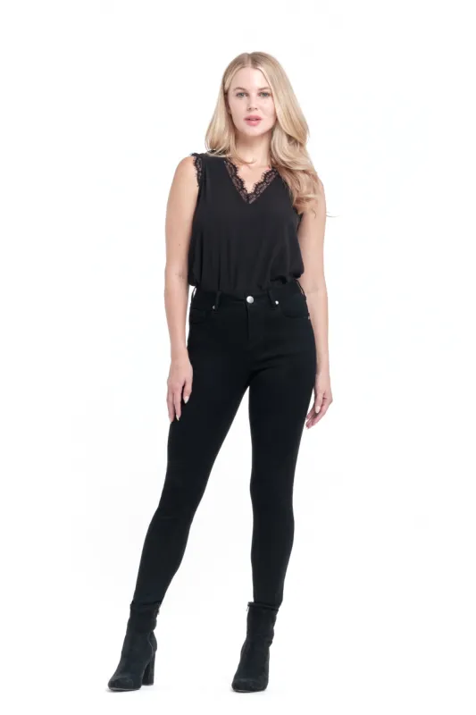 Ava Butter Skinny in Black sold by 1822 Denim
