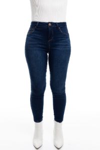 Petite 26" High-Rise Butter Ankle Skinny in Wynter Lennox sold by 1822 Denim