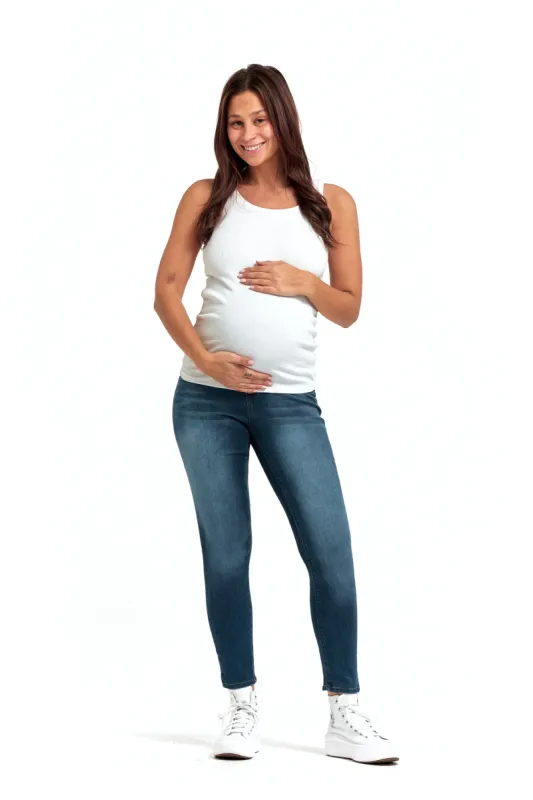 Maternity Butter Skinny w/ Bellyband in Ziggy sold by 1822 Denim