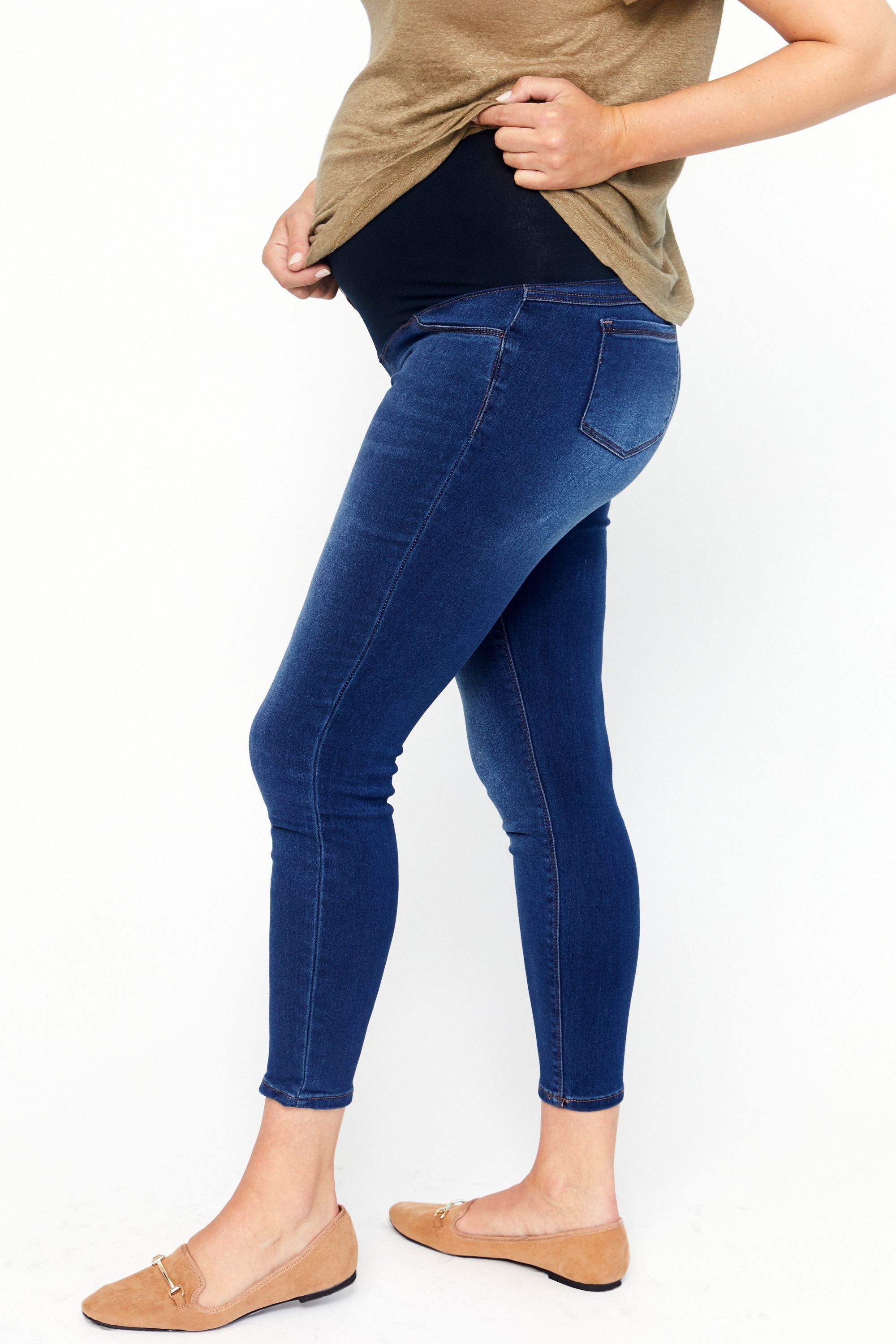 Maternity 28" Butter Ankle Skinny In Wynter Ziggy sold by 1822 Denim product image thumbnail 7