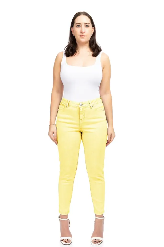 Petite 26" High-Rise Color Denim Ankle Skinny In Jillian sold by 1822 Denim