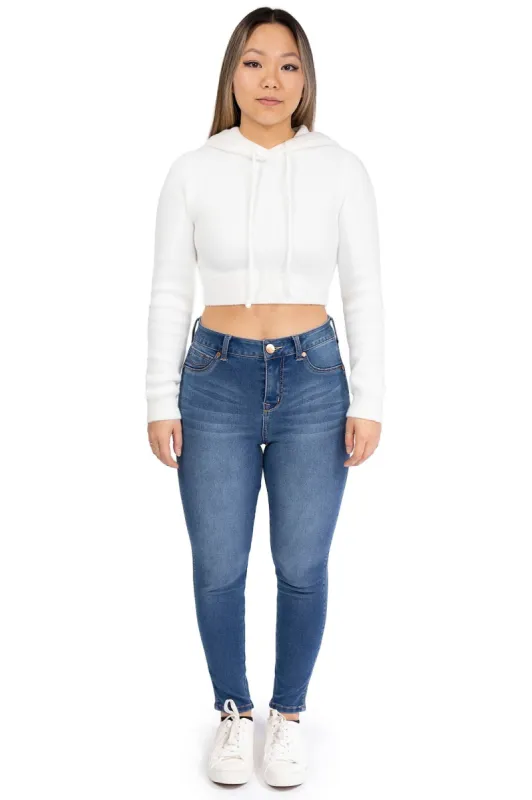 Petite Butter Ankle Skinny in Tobias sold by 1822 Denim