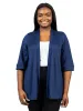 Elbow Length Sleeve Open Front Plus Size Cardigan sold by 24/7 Comfort Apparel
