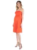 Bandeau Top Empire Waist Short Maternity Dress sold by 24/7 Comfort Apparel