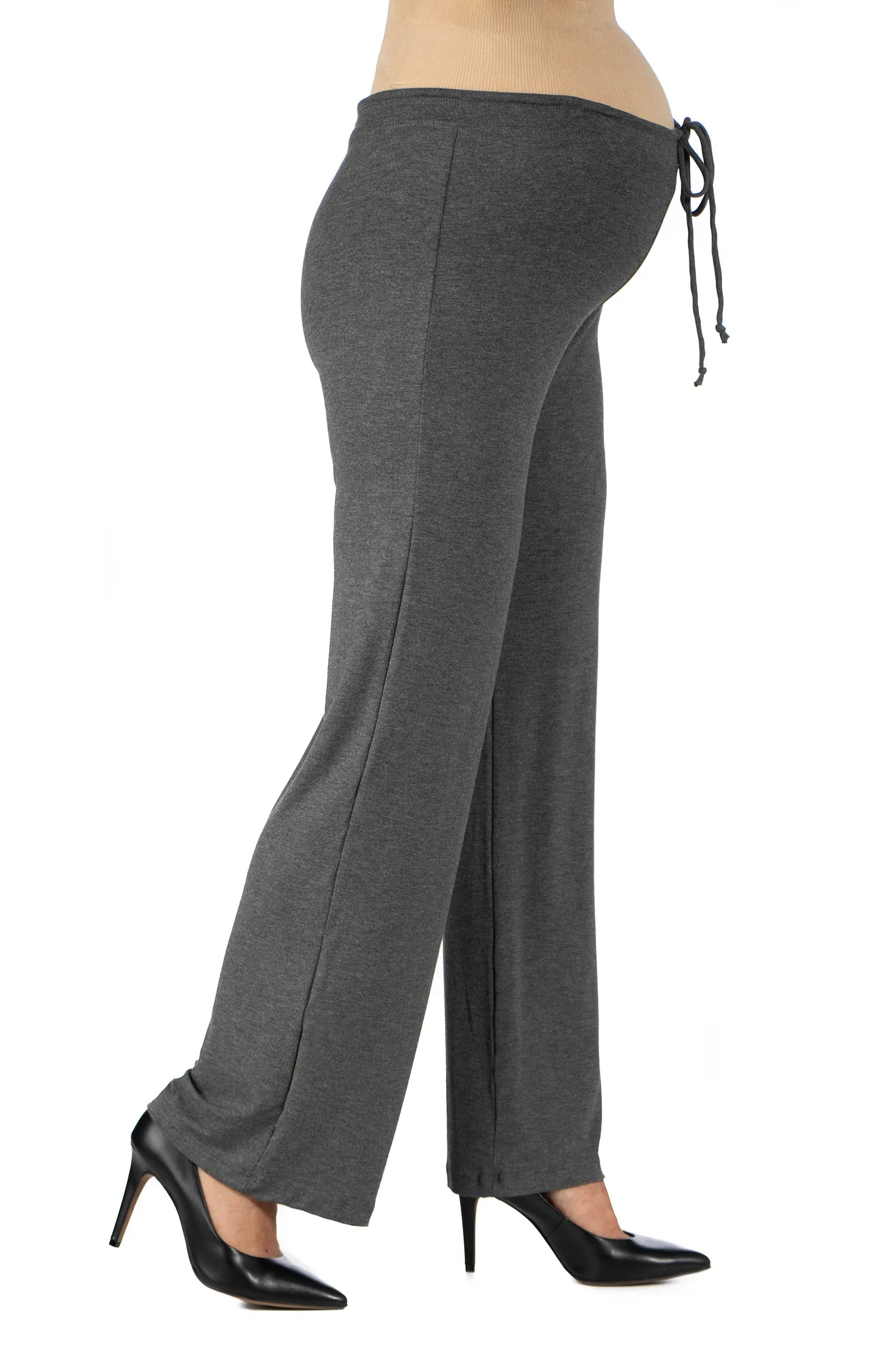 Womens Comfortable Drawstring Maternity Lounge Pants sold by 24/7 Comfort Apparel