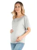 Loose Fit Dolman Maternity Top with Wide Sleeves sold by 24/7 Comfort Apparel