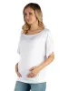 Loose Fit Dolman Maternity Top with Wide Sleeves sold by 24/7 Comfort Apparel