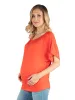 Loose Fit Dolman Maternity Top with Wide Sleeves sold by 24/7 Comfort Apparel