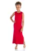 Girls Side Slit Maxi Dress Machine Washable sold by 24/7 Comfort Apparel