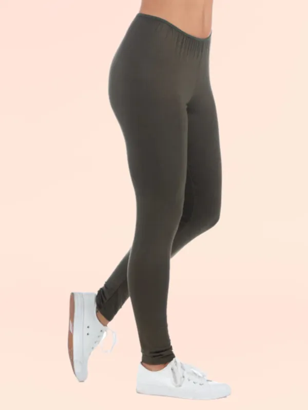 Comfortable Ankle Length Stretch Leggings sold by 24/7 Comfort Apparel