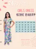 Girls Floral Print Short Sleeve Pleated Maxi Dress sold by 24/7 Comfort Apparel