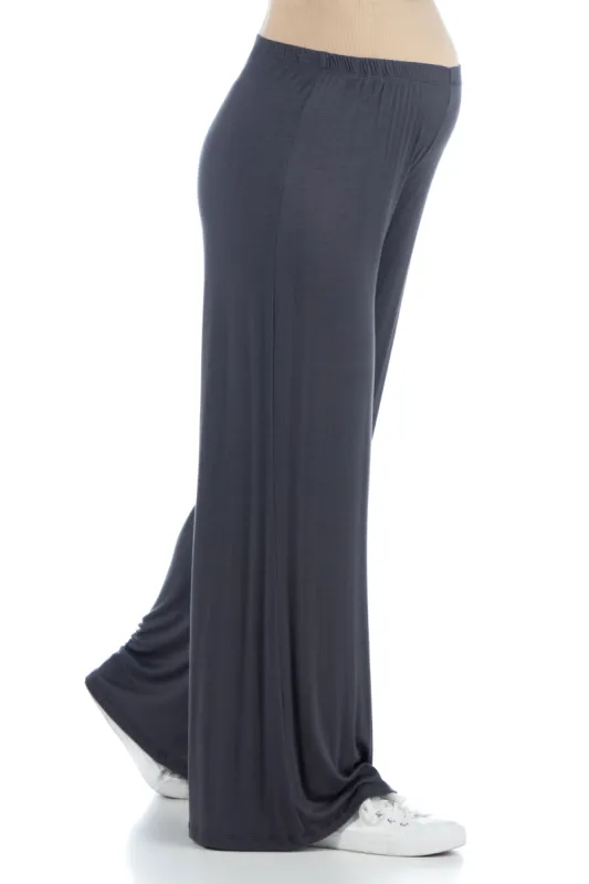 Comfortable Solid Color Maternity Palazzo Lounge Pants sold by 24/7 Comfort Apparel