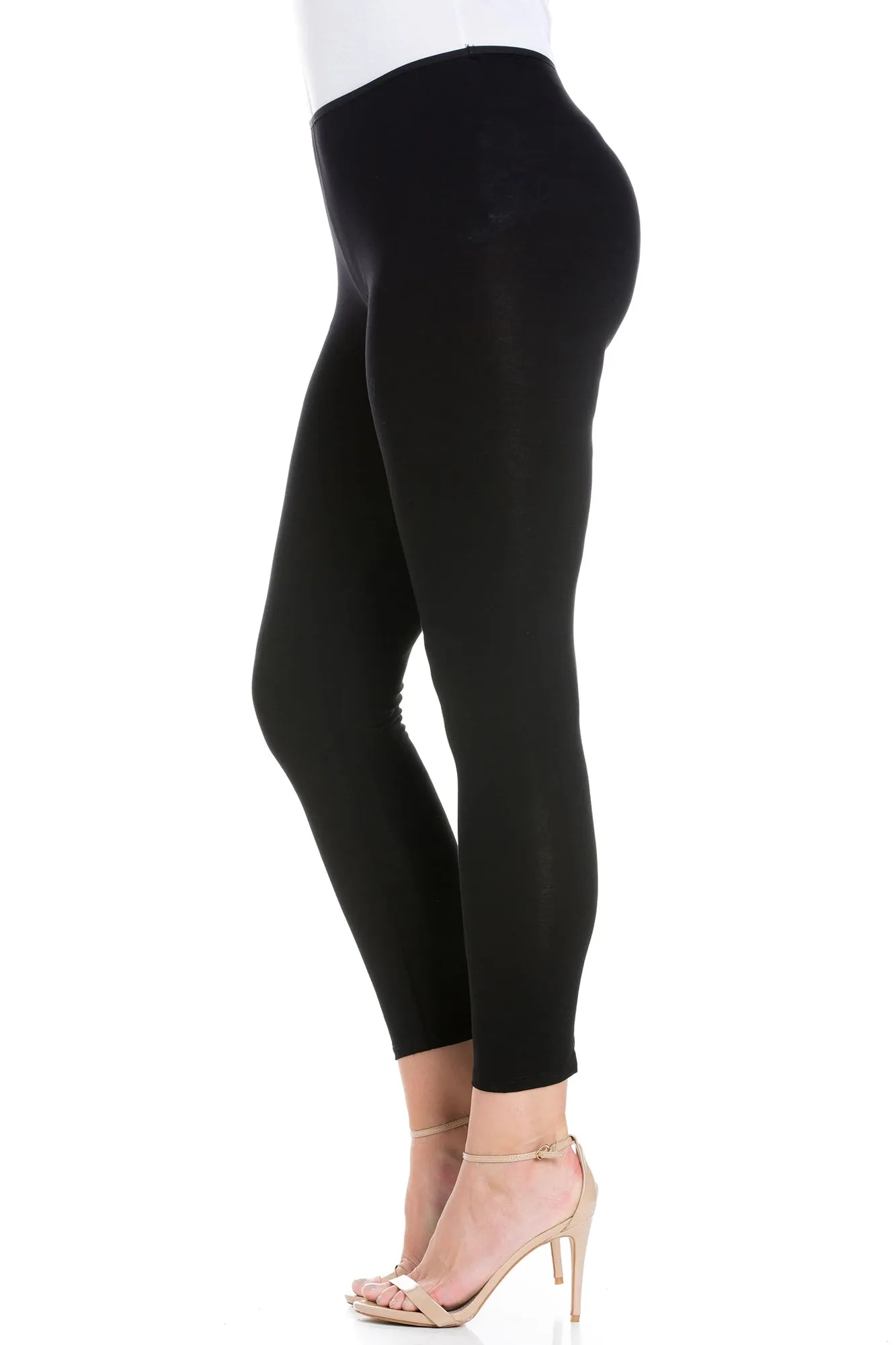 Womens Stretch Ankle Length Leggings sold by 24/7 Comfort Apparel product image thumbnail 4
