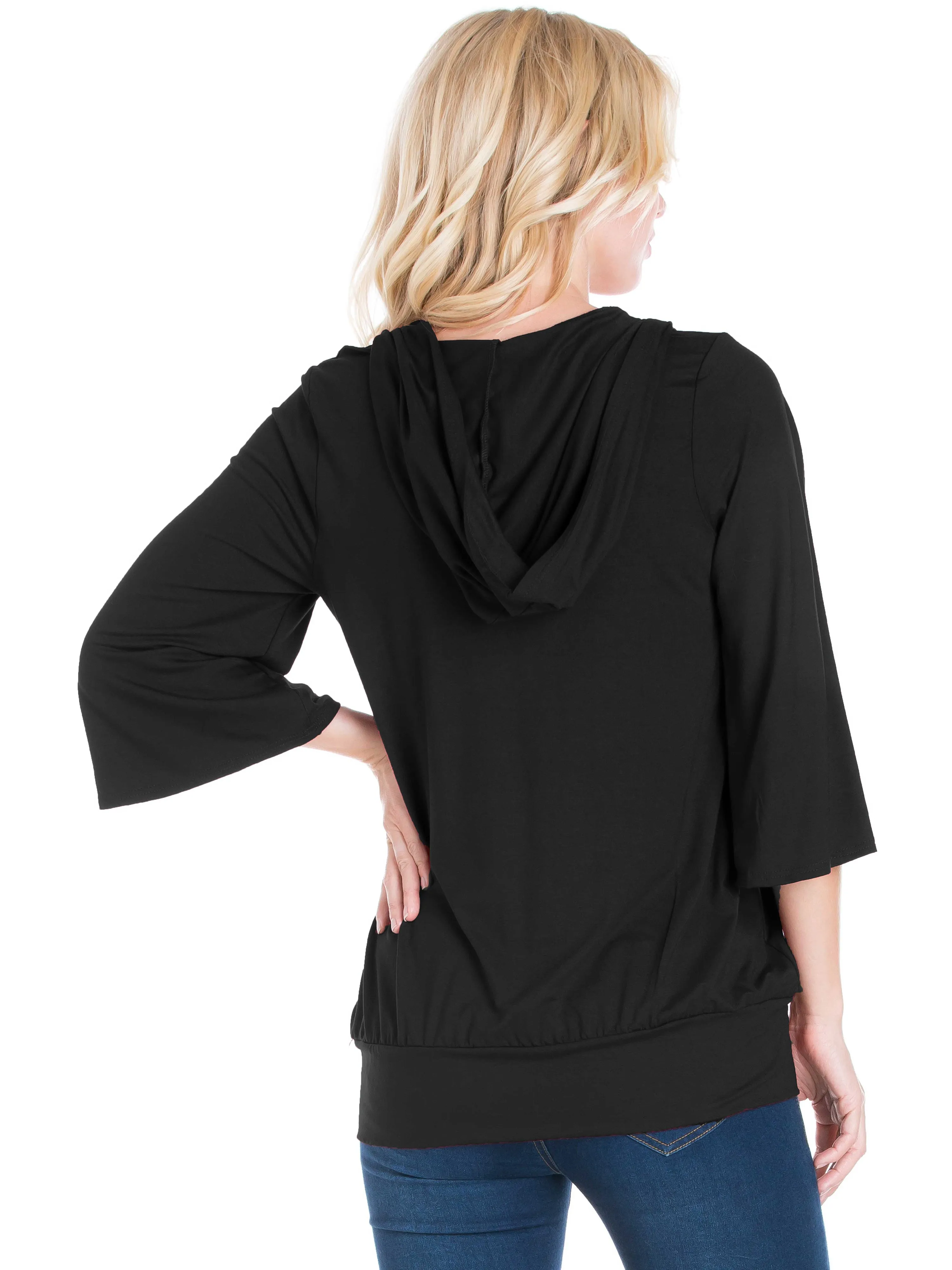 Oversized Maternity Fashion Hoodie Top sold by 24/7 Comfort Apparel product image thumbnail 4