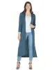 Womens Long Duster Open Front Knit Cardigan sold by 24/7 Comfort Apparel