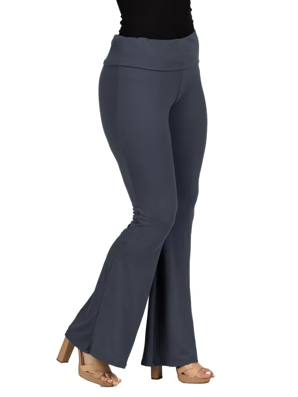 Bell Bottom Foldover Waist Comfortable Pants sold by 24/7 Comfort Apparel