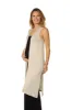 Sleeveless Long Maternity Cardigan with Side Slit sold by 24/7 Comfort Apparel
